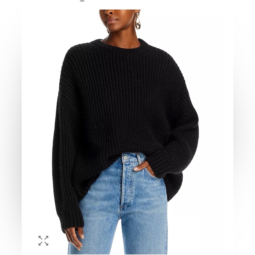Anine Bing - Sydney Wool Crewneck Sweater